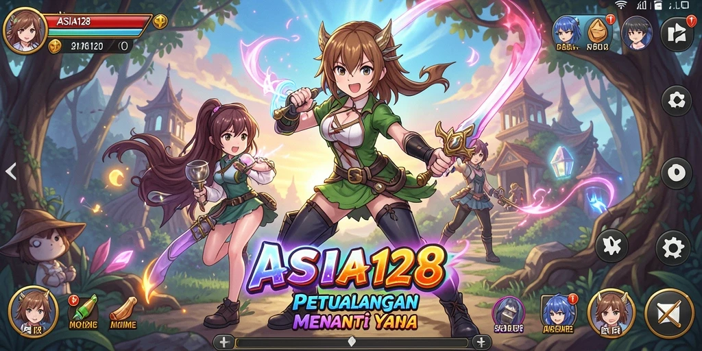 Tampilan gameplay ASIA128 yang menarik dan penuh aksi.