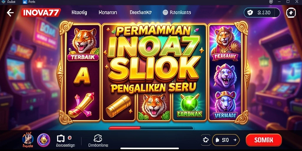 Tampilan menarik gameplay Slot di INOVA77 dengan fitur yang menantang.