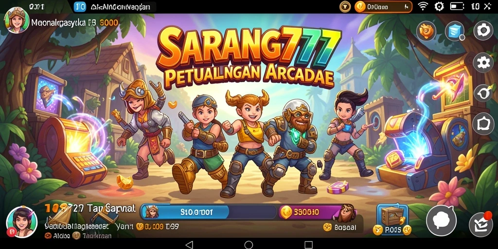 Menampilkan gameplay seru dan tantangan di SARANG777.