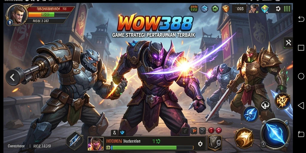 Tampilan gameplay WOW388 yang menegangkan dengan strategi mendalam.